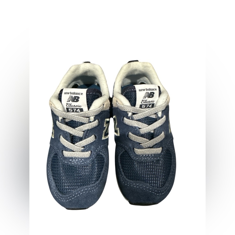 NWOT New Balance Toddler Kid's 574 Core Bungee walking Sneaker Shoe Toddler 6 - Picture 4 of 8